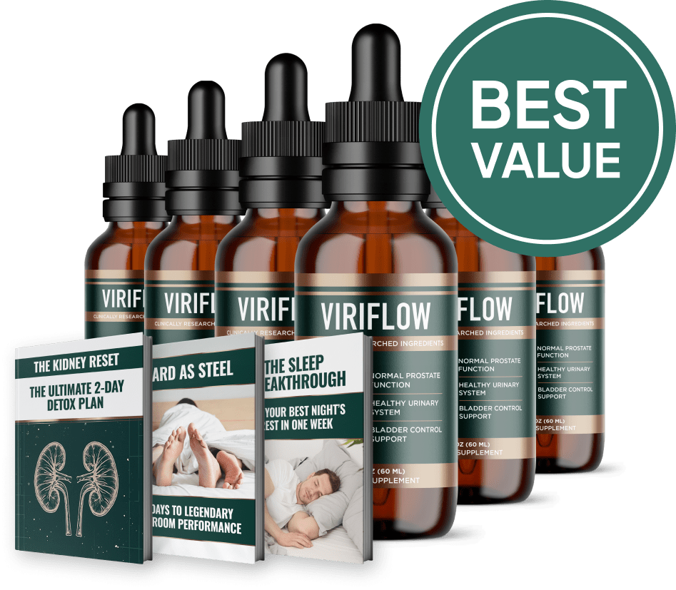 ViriFlow 6 Bottles - 180 Day Supply