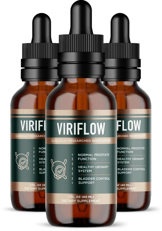 ViriFlow Prostate Health Supplement Bottle